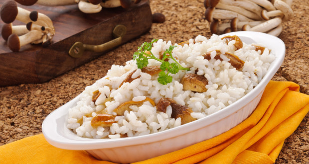 Waldpilzrisotto - fructosefrei.de