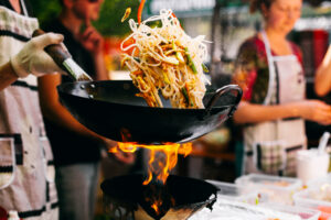 Asiatisch essen ohne Fructose