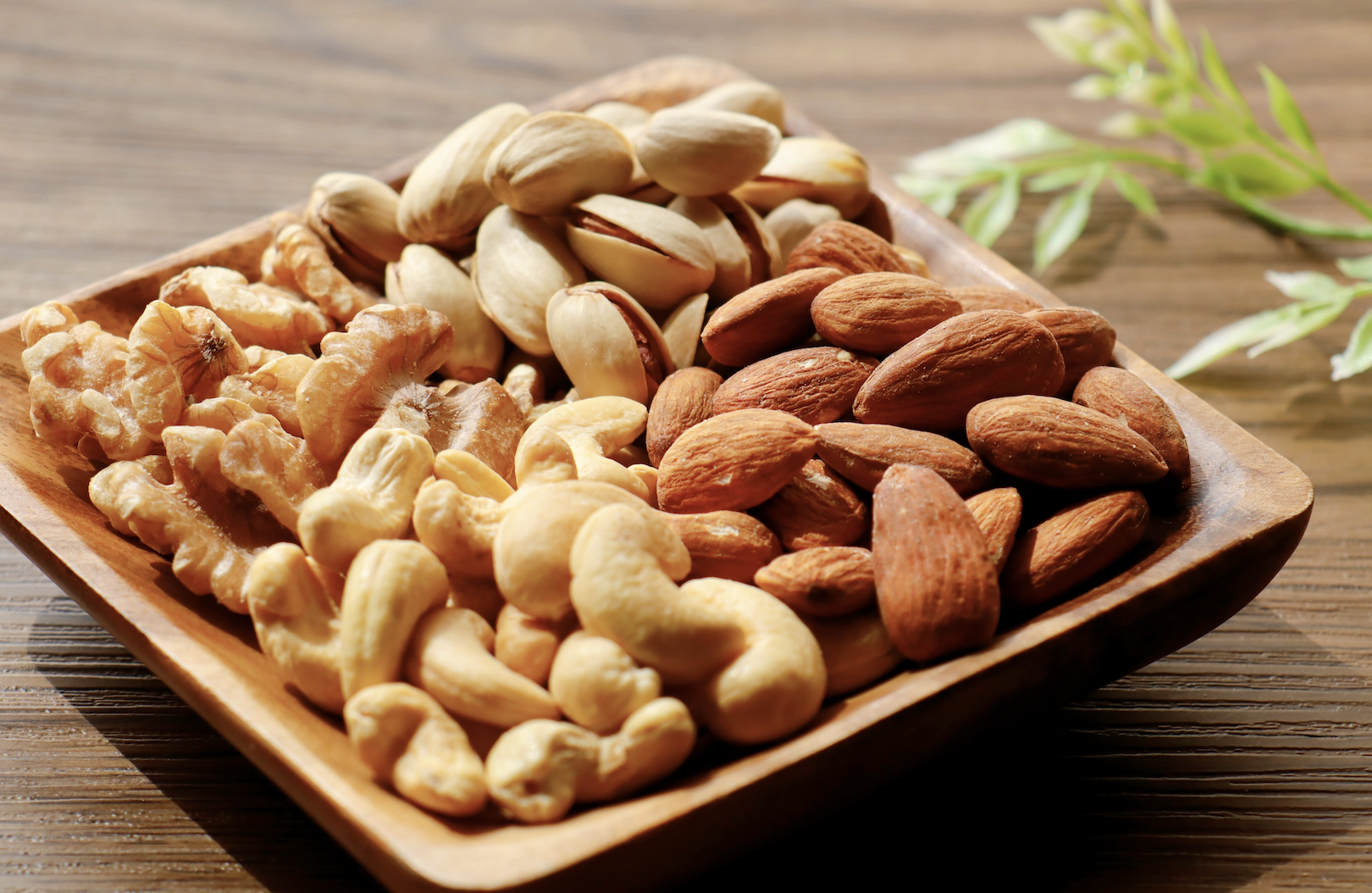 Wichtige Tryptophanquelle bei Fructoseintoleranz: Nüsse und Samen