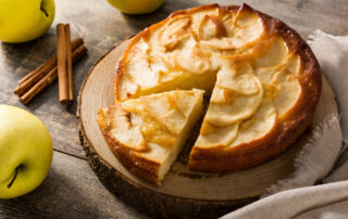 Fructosearmer Apfelkuchen